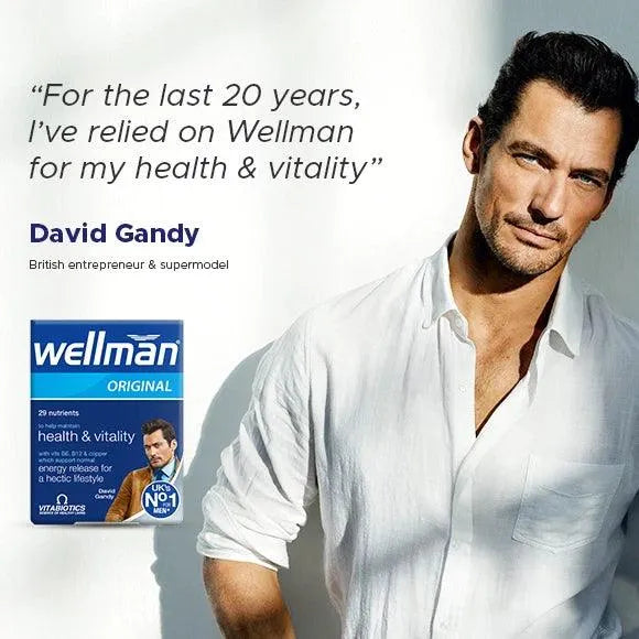 Vitabiotics - Wellman Original 30Tabs - GOLDFARMACI