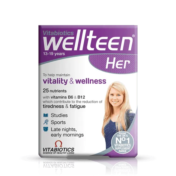 Vitabiotics - Wellteen Her 30Tabs - GOLDFARMACI