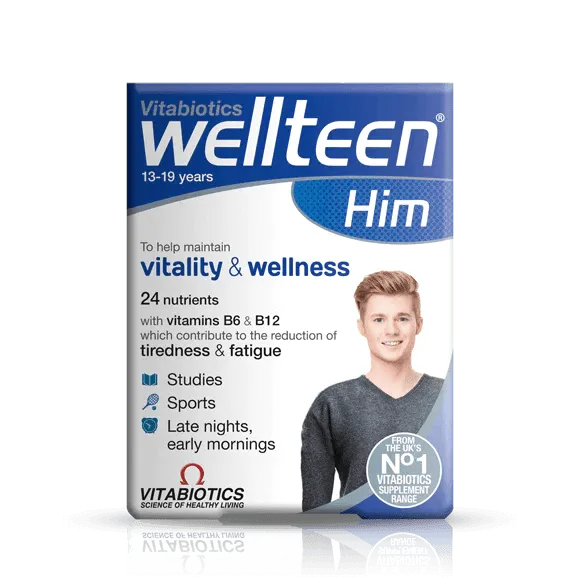 Vitabiotics - Wellteen Him 30Tabs - GOLDFARMACI