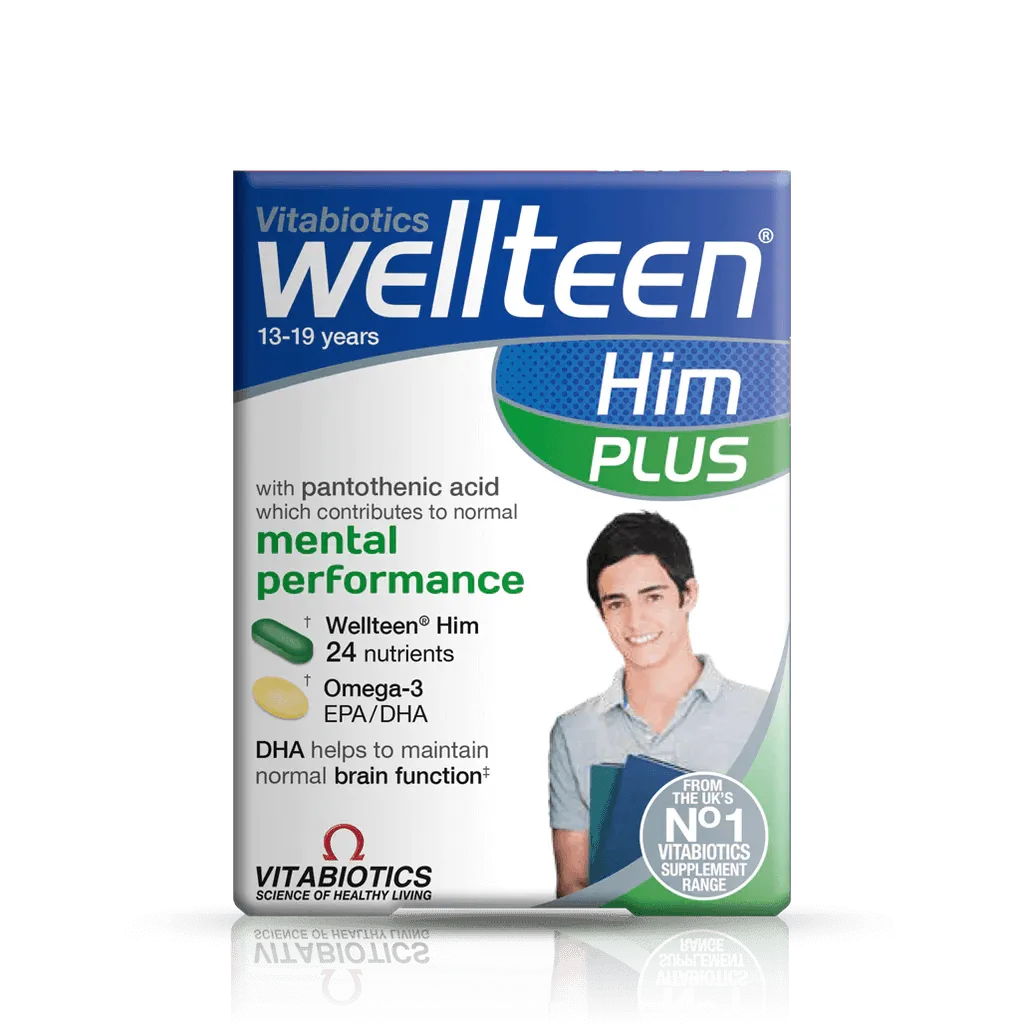 Vitabiotics - Wellteen Him Plus 56Tabs - GOLDFARMACI