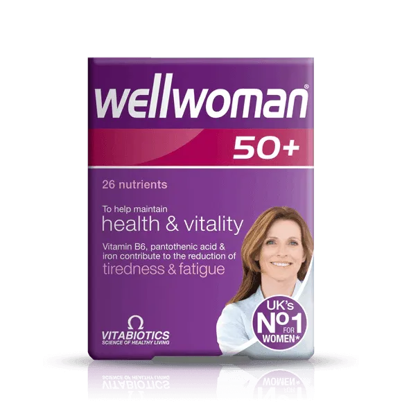 Vitabiotics - Wellwoman 50+ 30Tabs - GOLDFARMACI