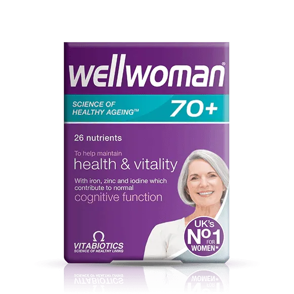 Vitabiotics - Wellwoman 70+ 30Tabs - GOLDFARMACI